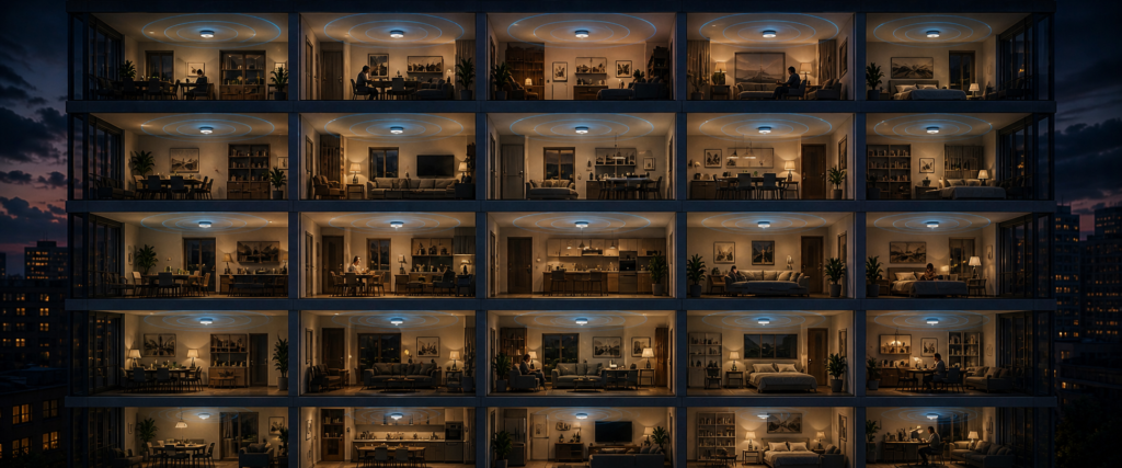 Multifamily Is a Wi-Fi Battleground 2 Multifamily Wi-Fi is a coordination problem. This is what coordination looks like.